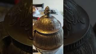 Piece Spotlight - 1847 Rogers Bros Marquise Coffee Pot With Damaged Plating