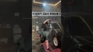 이 남자가 고압수 뿌리는법2 #세차 #세차브이로그 #세차방법 #디테일링세차 #detailing #일상 #carwash #고압세척 #detailingcar