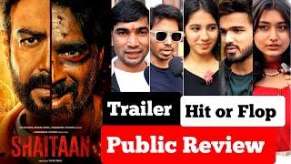 Shaitaan Trailer Public Review | Shaitaan Public Reaction | Shaitaan Trailer Review | Ajay Devgn