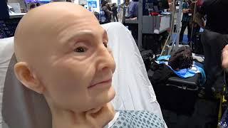 Nasco Healthcare and Simulaids Showcase Cut Suit and Geriatric Manikin at IMSH