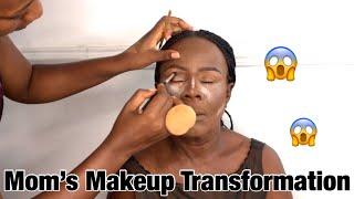 Doing my mom’s makeup | makeup transformation | Naomi Esegine /