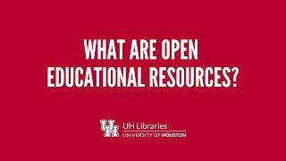 What are Open Educational Resources?