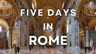 Escape to Rome: Your Unforgettable 5-day Itinerary| Travel Guide 2024 