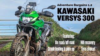 Adventure Bargains 1.2 - Kawasaki Versys 300 - Road/off road Test (Some cursing. 4k)