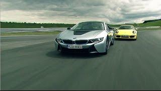 BMW i8 vs. Porsche 911 4S  - Reif für die Rennstrecke?