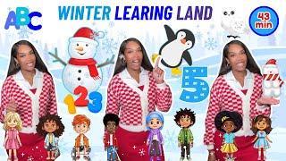 Winter Learning with Ms Houston| Days of the Week, Months of The Year, Shapes, Colors, Phonics