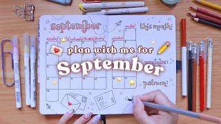 September Bullet Journal Spreads  Plan With Me!