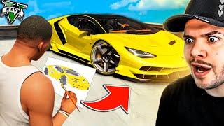 TUDO que eu DESENHO ACONTECE no GTA 5!!!(IMPRESSIONANTE)