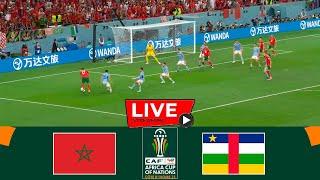 بث مباشر مباراة المغرب وإفريقيا الوسطى | تصفيات كأس العالم Morocco vs Central African Republic Live