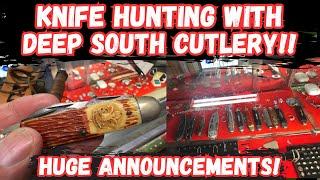 Pawn Shop Knife Hunting With Deep South Cutlery + Huge Announcements!