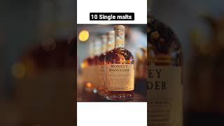 TOP 10 SINGLE MALT  WHISKY IN INDIA || Ho² cocktail || #single_malt #indian_single_malt #shorts