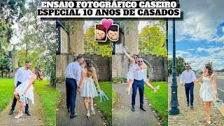 ENSAIO FOTOGRÁFICO DE COMEMORAÇÃO DE 10 ANOS DE CASADOS *feito por nós*  - Bruna Paula