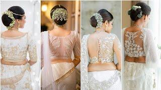 Wedding Bridal Saree Blouse Designs Collection || Bridal Saree Blouse Designs || @AshiFashion