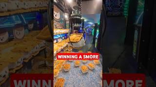 Winning A Smore From A Claw Machine