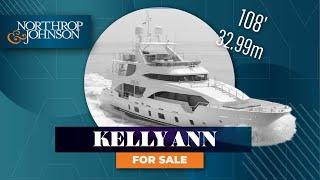 KELLY ANN 108’ (32.99m) Benetti Yacht for Sale – Tour