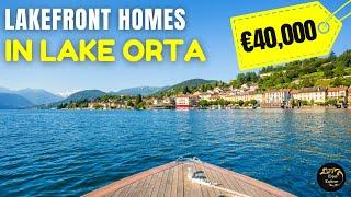 CHEAPER than LAKE COMO: Affordable ITALIAN PROPERTIES in LAKE ORTA | From $42K to Luxury Living