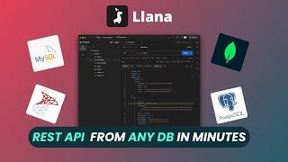 Llana: Free Open Source no-code API Wrapper from SQL/NoSQL Database