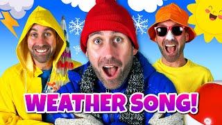 ️ The Weather Song! | Learn Weather for Kids | Mooseclumps