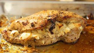 Better Than Takeout: Mediterranean Cheese-Stuffed Chicken Breasts