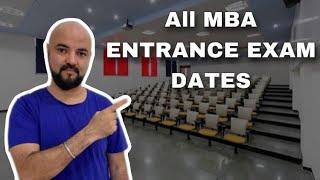All MBA Entrance Exam Dates Calendar 2022-23 | Main MBA Exams Dates