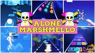 MARSHMELLO - ALONE||EDM RUSH!!(TILES HOP,DANCING ROAD, HOP BALL,...)