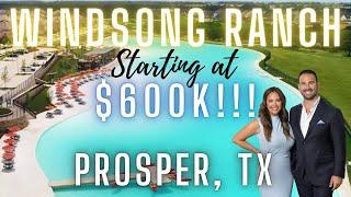 STARTING AT $600K!! IN DALLAS TEXAS | WINDSONG RANCH PROSPER TX | BLOOMFIELD HOMES