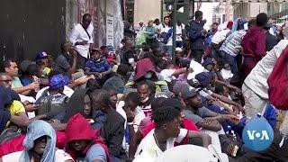 New York City Residents Protest Migrant Crisis | VOANews