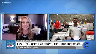 Denver - Colorado and Company 1/14 Appliance Factory and Mattress Kingdom Super Saturday Sale