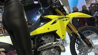 Federica Nania on a Suzuki DR-Z 4S at Eicma 2024. Eicma Girls Fancam. Part 3. Like n Subscribe