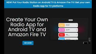 Create Your Own App for Apple TV | For Radio Stations and Online TV