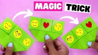 FUN origami MAGIC TRICK [DIY paper trick]