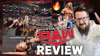 WWE RAW REVIEW - ERSTES WRESTLEMANIA MATCH  AJ Styles COMEBACK 