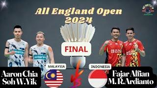 Chia/Soh vs Alfian/Ardianto | All England 2024 | Final