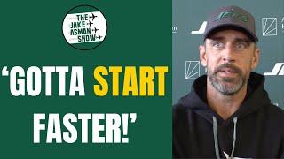 Reacting to Aaron Rodgers comments on State of NY Jets Offense!