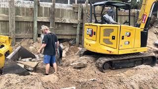 EXTREME BACKYARD RETAINER WALL MAKEOVER