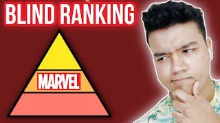 Blind Ranking Marvel Movies (Pyramid Style)