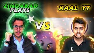 ZINDABAD PLAYS vs KAAL YT  | PAKISTAN vs INDIA FREE FIRE  | Zindabad Plays