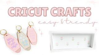 I FINALLY Tried the Vinyl Everyone’s Obsessed With — Easy Cricut Crafts You NEED to Make today! #diy
