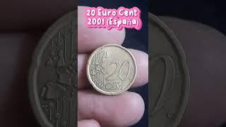 20 Euro Cent 2001 (España)#money #viral #numismatica #coins #coleccionismo #monedas #hobby #spain