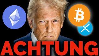 Ethereum wird MANIPULIERT! Kurs absichtlich gedrückt – Bitcoin in GEFAHR? 