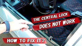  The central locking does not work...  How to repair the central lock using the indicator? GD181 