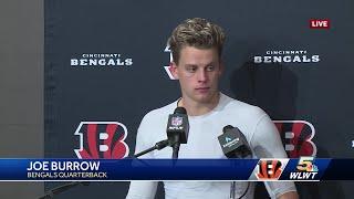 Joe Burrow speaks after loss to Chargers in primetime