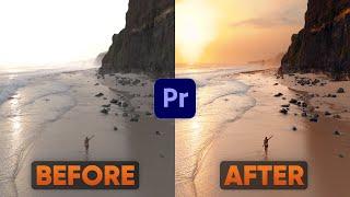 Learn DRONE COLOR GRADING in 10 MINUTES - Premiere Pro Tutorial