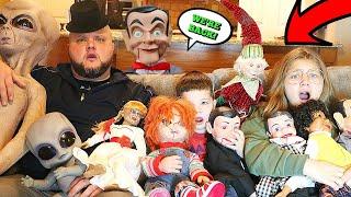 ATTACK OF THE VILLAINS! Villains RETURN AND STEAL BABY NEW YEAR! Slappy, Slappys Family, Alien Baby