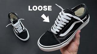 How to Style Loose Laces on Vans Old Skool