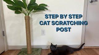 Cat "Tree" Scratching Post | Step by step instructions