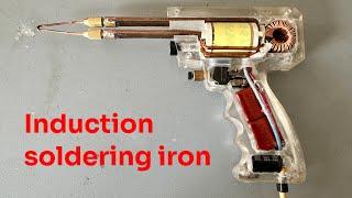 Build a beautiful induction soldering iron / 12v - 220v soldering iron.