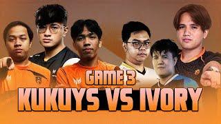 KUKUYS vs IVORY GAME 3 - WATCH PARTY WITH ARMEL, JWL, KOKZ, ALO AND HUBRIS!