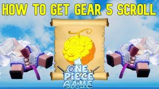 AOPG HOW TO GET GEAR 5 PRE UPDATE IN A One Piece Game!