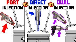 PORT vs DIRECT vs DUAL INJECTION - a DETAILED comparison -EVERYTHING you need to know in 1 video